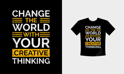 Change your word with your creative thinking