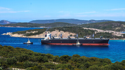 King George Sound in Albany, Western Australia shipping waterway 