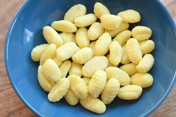 raw potato gnocchi