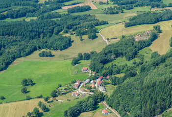 Naklejka premium Grandvaux - Pontarion