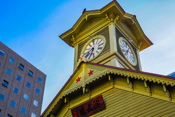 札幌時計台 北海道観光地