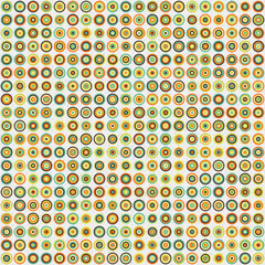 Abstract Geometric Pattern generative computational art illustration