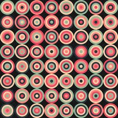 Abstract Geometric Pattern generative computational art illustration