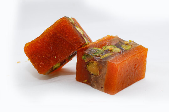 apricot covered Nougat and Malban Arabian and Lebanese Sweets