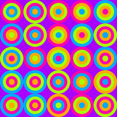 Abstract Geometric Pattern generative computational art illustration