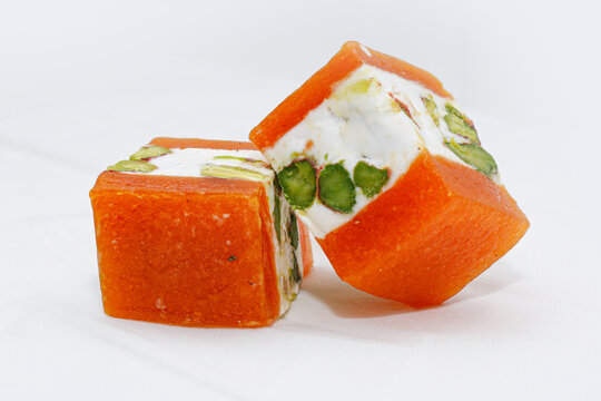 apricot covered Nougat and Malban Arabian and Lebanese Sweets