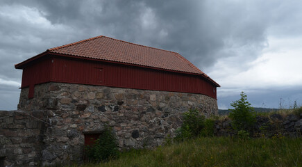 Medieval fortress Fredriksen. Halden,Norway