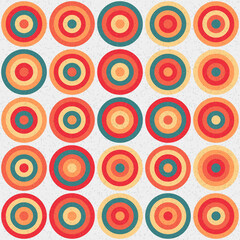 Abstract Geometric Pattern generative computational art illustration
