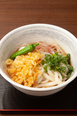 冷やしたぬきうどん