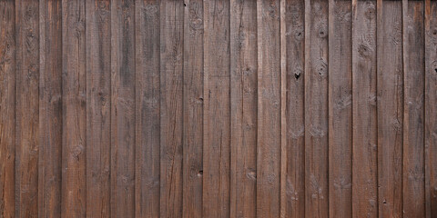 Wooden texture panorama header for background planks brown horizontal