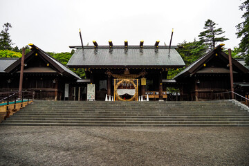 Fototapeta na wymiar 北海道神宮 北海道観光 日本