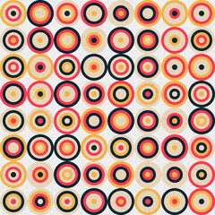 Abstract Geometric Pattern generative computational art illustration