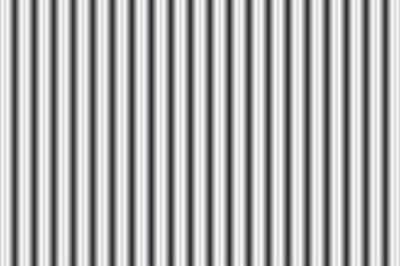 Obraz premium Abstract metallic background with black and white vertical, parallel stripes. Vector illustration.