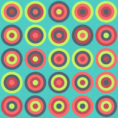 Abstract Geometric Pattern generative computational art illustration