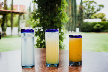traditional mexican drink with natural flavor in Mexico