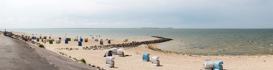 Sandstrand auf der Nordseeinsel Föhr