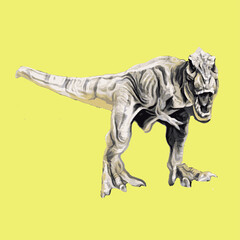 dinosaur tyrannosaurus t-rex art