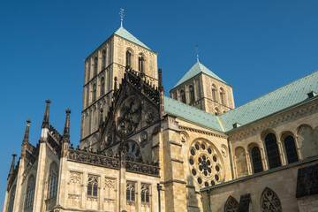 Fototapeta na wymiar Münster, St.-Paulus-Dom, Nordrhein-Westfalen, Deutschland - Bischofssitz