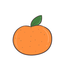 An image of a orange representing O in English