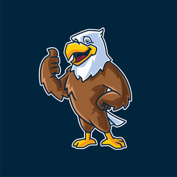 Friendly Hawk Character