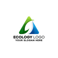 Ecology Gradient Logo Template