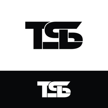 TSL letter monogram logo design vector
