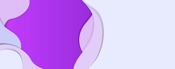 background paper cut purple and light lilac colors