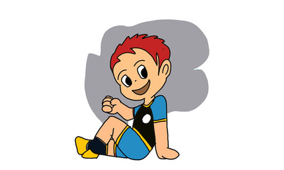 Illustration design with european cup theme