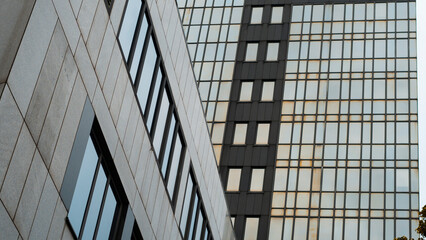 Fototapeta na wymiar skyscraper glass