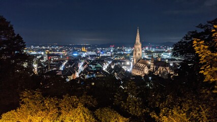 Freiburg bei Nacht 1