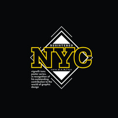 nyc registered vintage style design