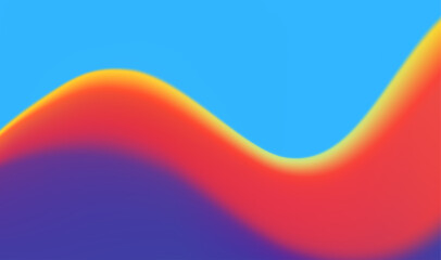 Abstract 3D Wavy liquid colors Background. Dynamic Effect. Design Template, leaflet, flyer, cover, Modern Pattern. Vector Illustration
