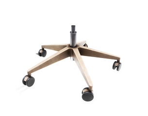 3d office chair illustration isolated on white background. Office chair 3d render