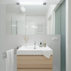 Simple and elegant lavatory