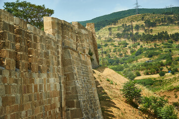 Obraz premium Wall of Naryn-Kala fortress