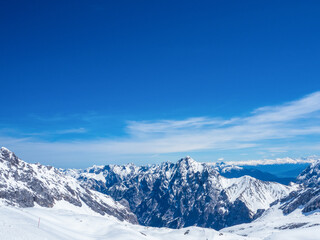 Fototapeta na wymiar Alpine mountain landscape. Beautiful views.