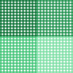 The green stripe vector overlaps in a grid of four different intensity levels.