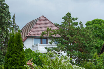 Wohngebäude, Einfamilienhaus, Putbus, Insel Rügen, Mecklenburg-Vorpommern, Deutschland, Europa
