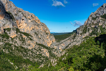 Verdon Gorge, Gorges du Verdon in French Alps, Provence, France