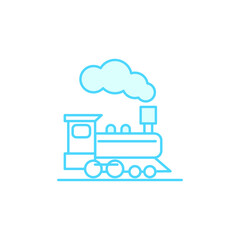 Illustration Vector Graphic of Train icon