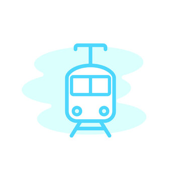 Illustration Vector Graphic of Train icon