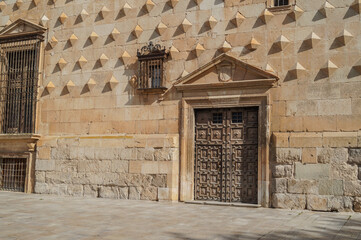 old wooden door