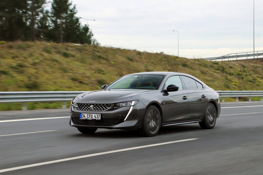 Peugeot 508 is a large family car produced by French automaker Peugeot. This is the GtLine model.