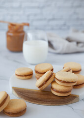 Dulce de Leche and Coconut Alfajores