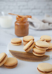 Dulce de Leche and Coconut Alfajores