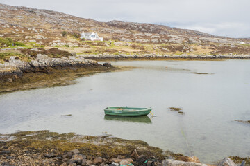 Prince's Beach is located on the west side of the Isle of Eriskay in the Outer Hebrides