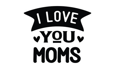 New Love SVG Quotes Design template