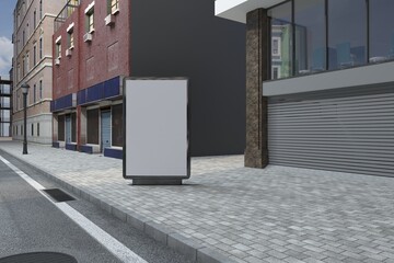 Mufi Sign Board Mockup