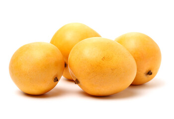 mangos on a white background 