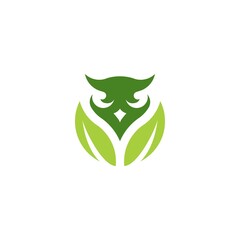 owl leaf logo